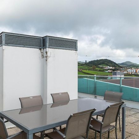 Rooftop Terrace Apartment Pdl Ponta Delgada Kültér fotó