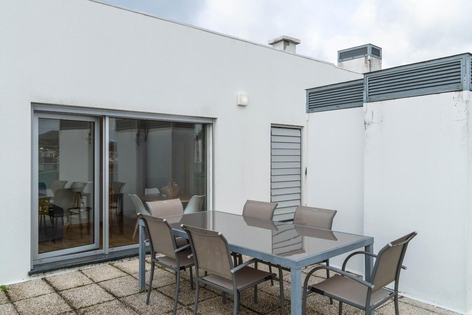 Rooftop Terrace Apartment Pdl Ponta Delgada Kültér fotó